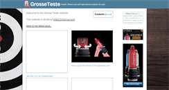 Desktop Screenshot of grosseteste.com